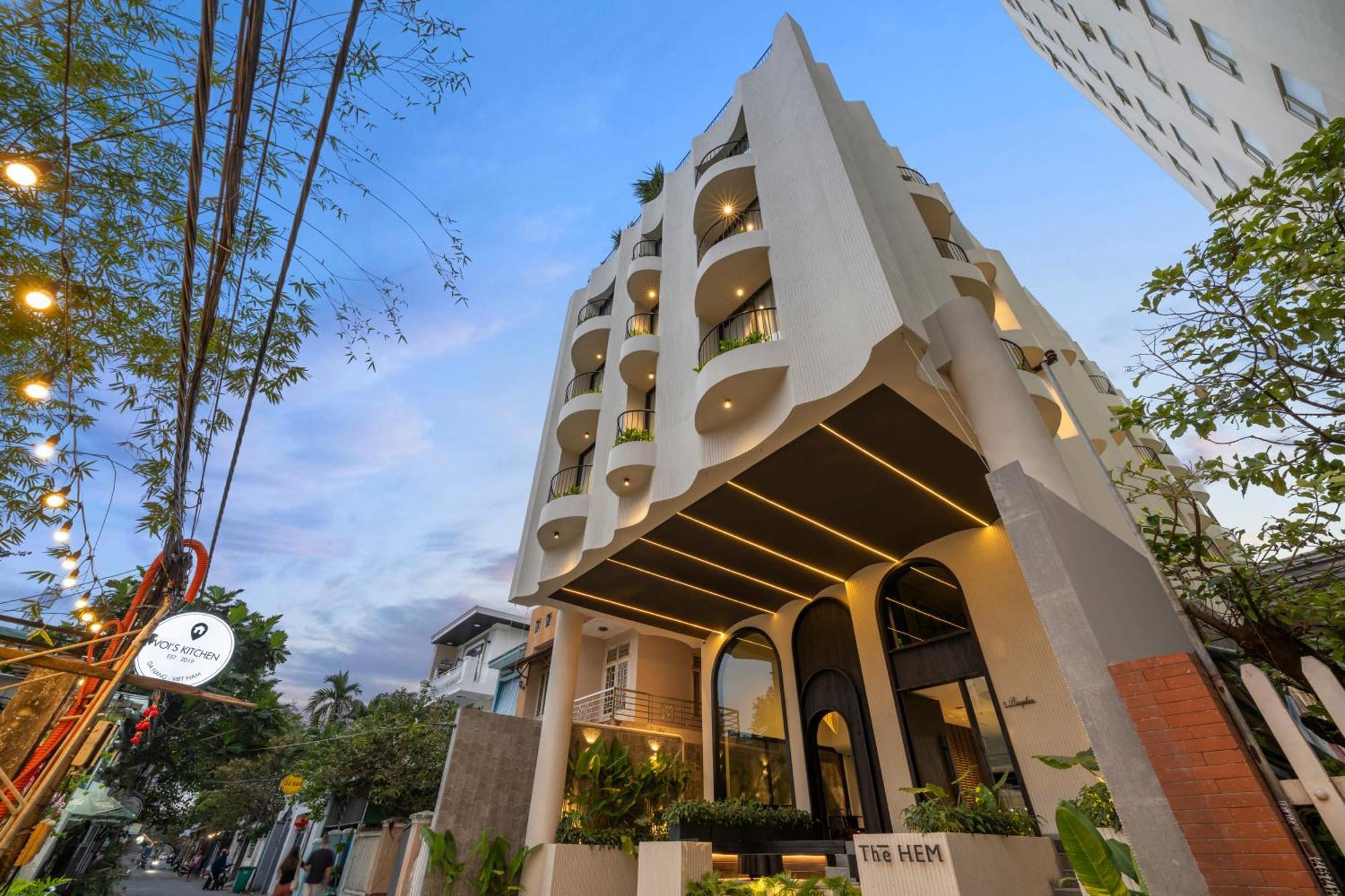 The Hem Hotel And Apartment Da Nang Bagian luar foto