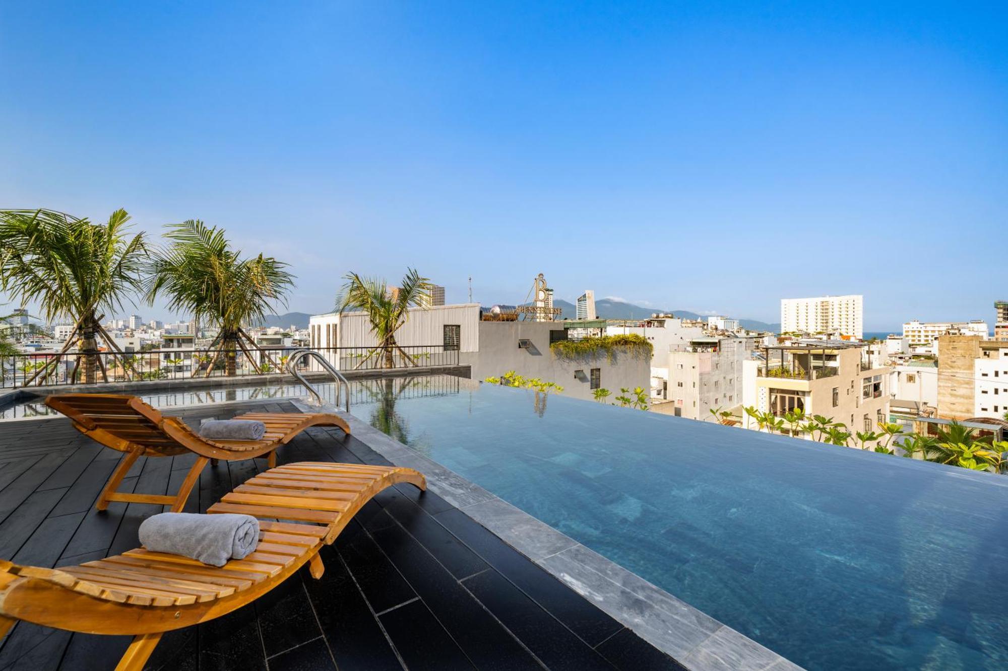 The Hem Hotel And Apartment Da Nang Bagian luar foto