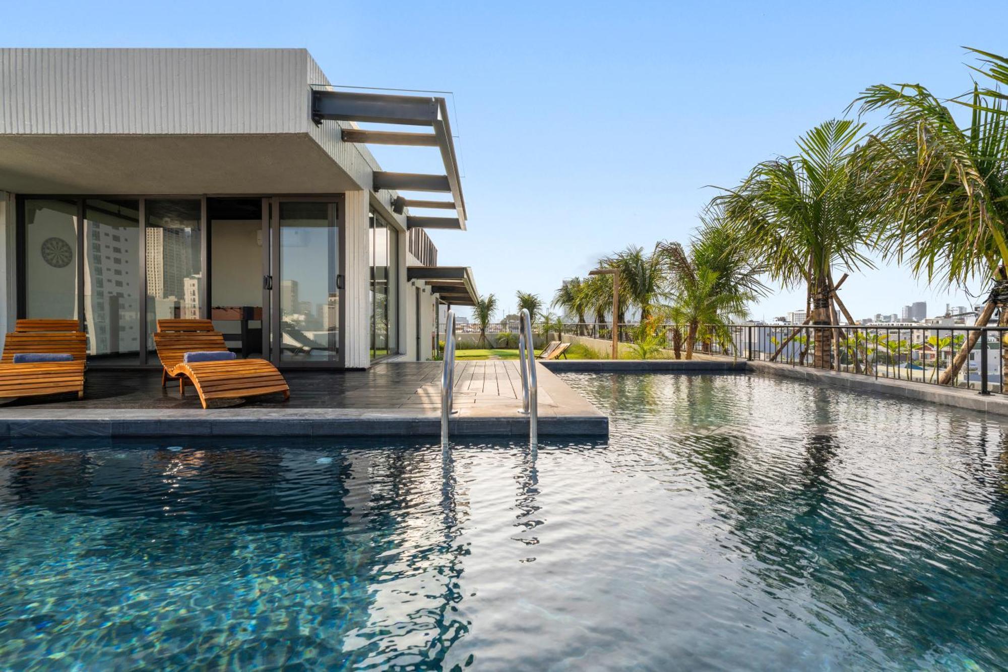The Hem Hotel And Apartment Da Nang Bagian luar foto