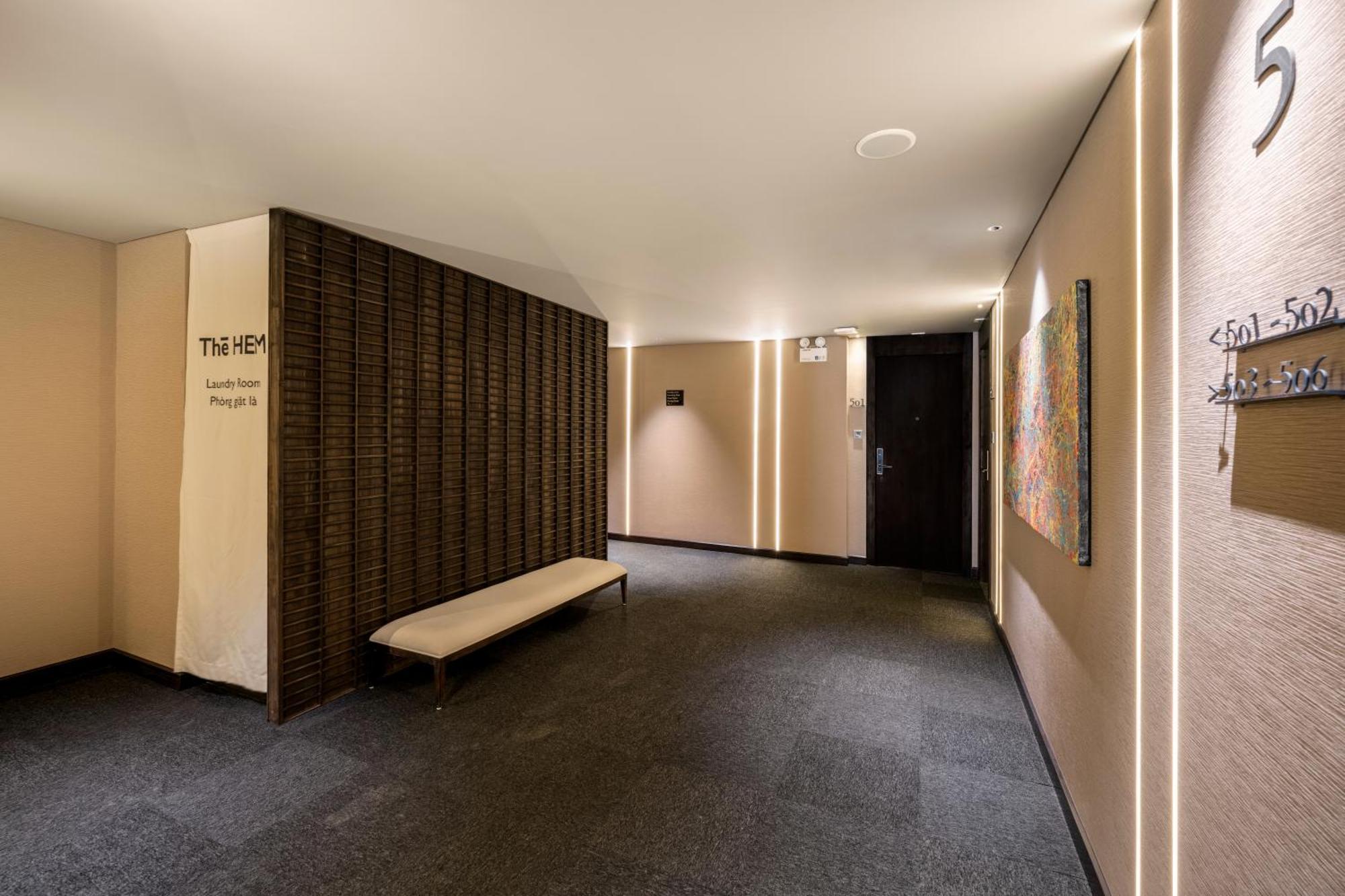 The Hem Hotel And Apartment Da Nang Bagian luar foto