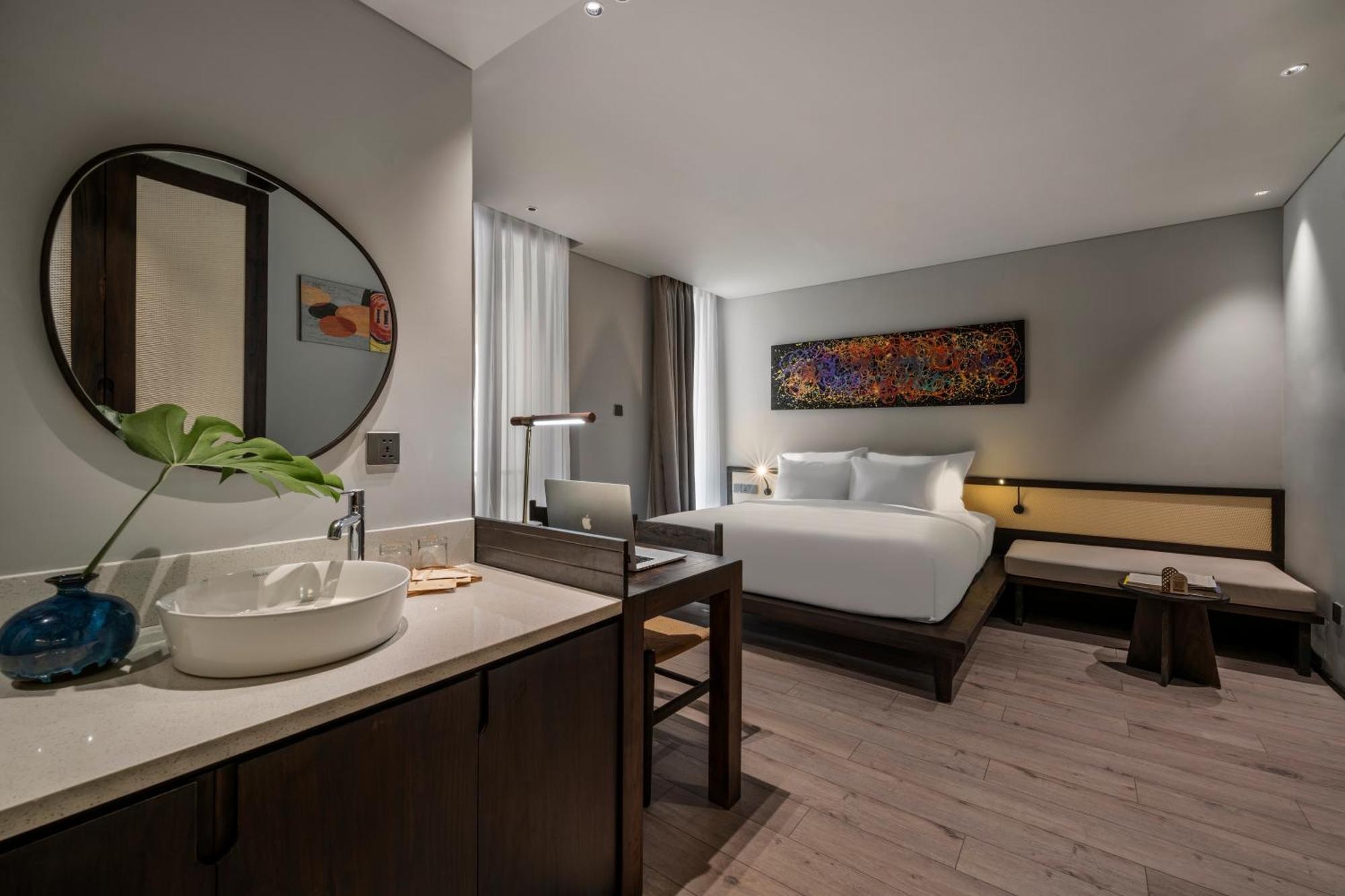 The Hem Hotel And Apartment Da Nang Bagian luar foto