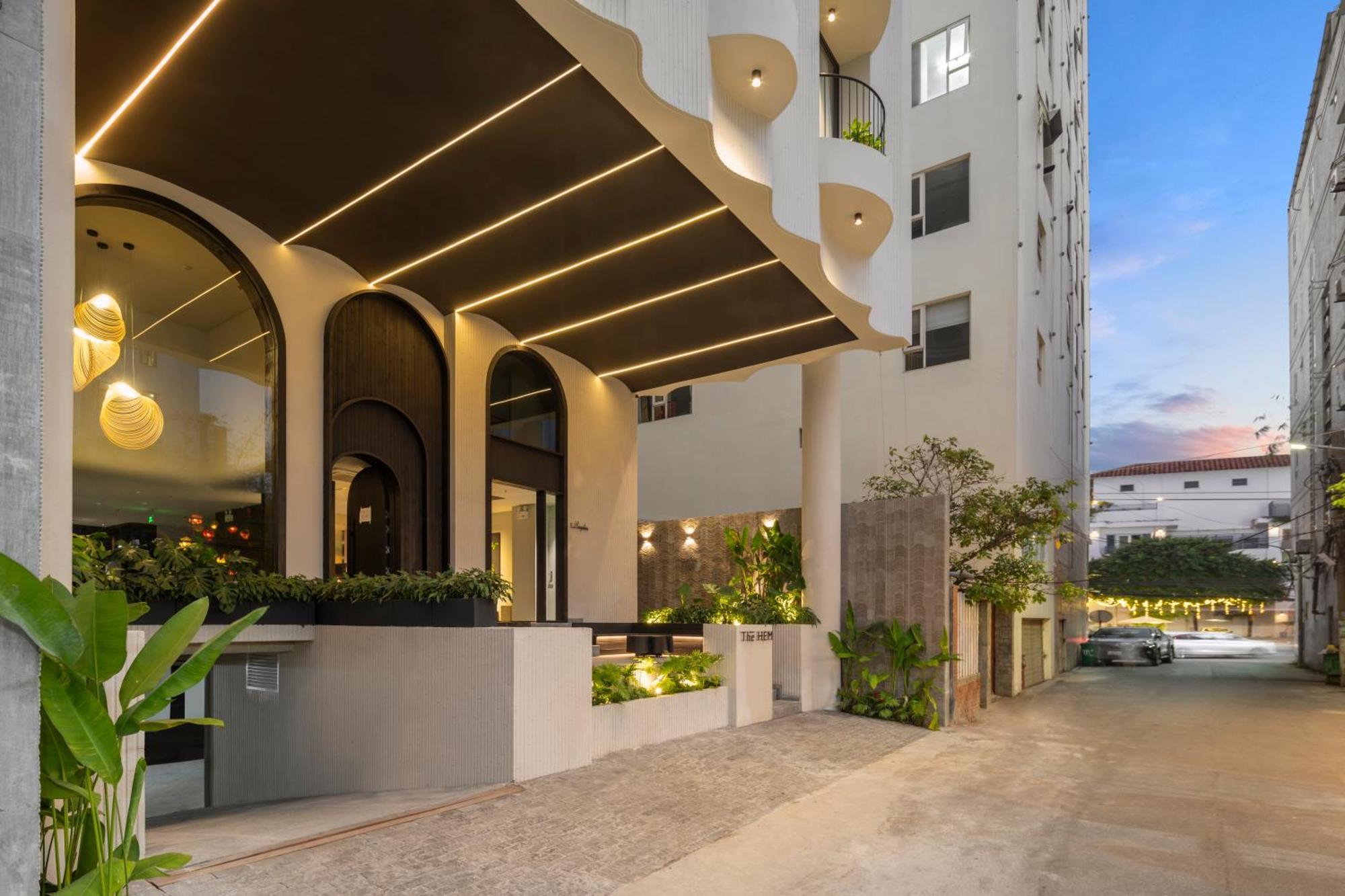 The Hem Hotel And Apartment Da Nang Bagian luar foto