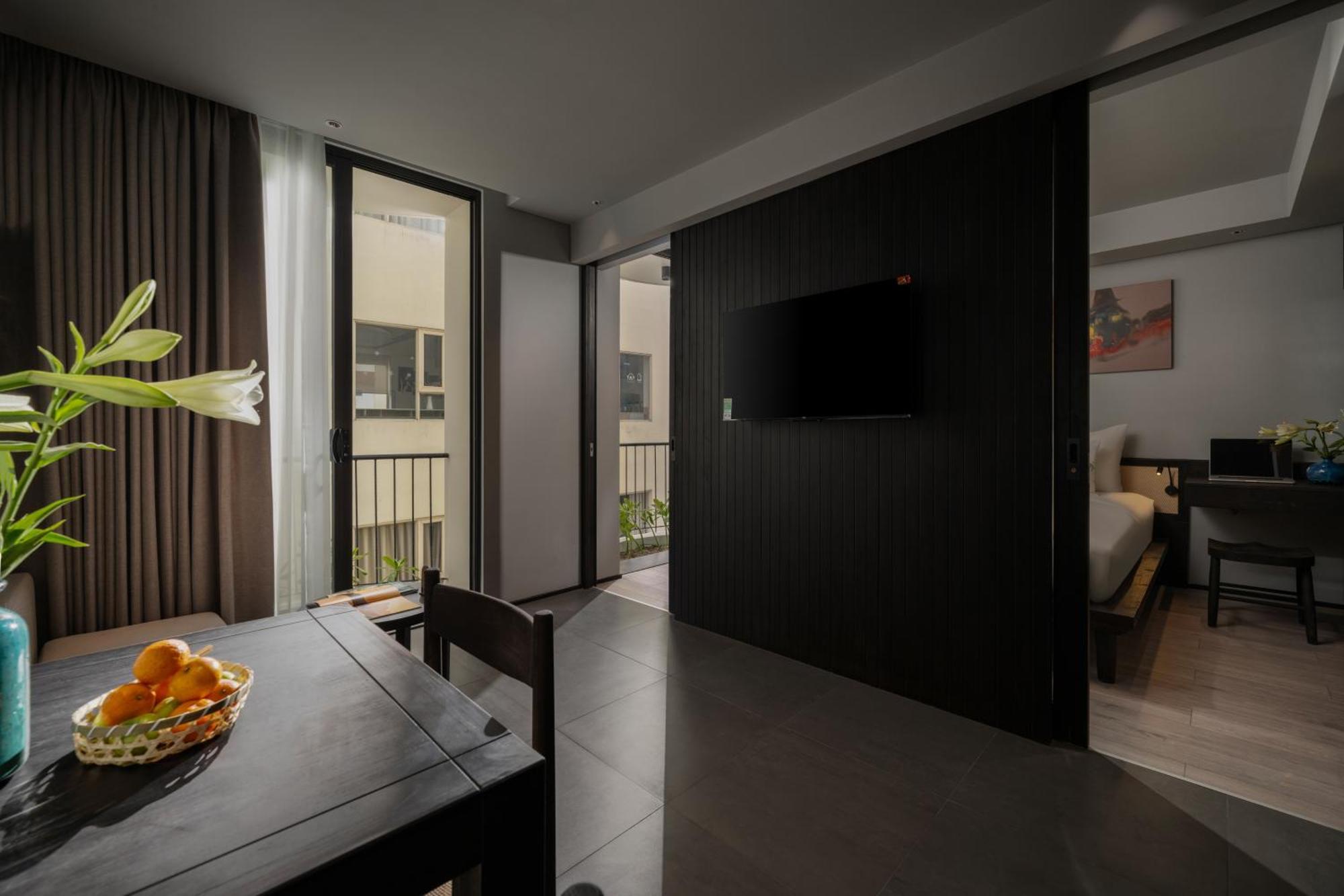 The Hem Hotel And Apartment Da Nang Bagian luar foto