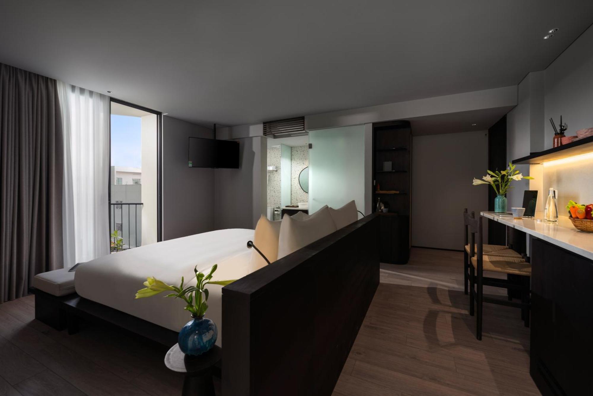 The Hem Hotel And Apartment Da Nang Bagian luar foto