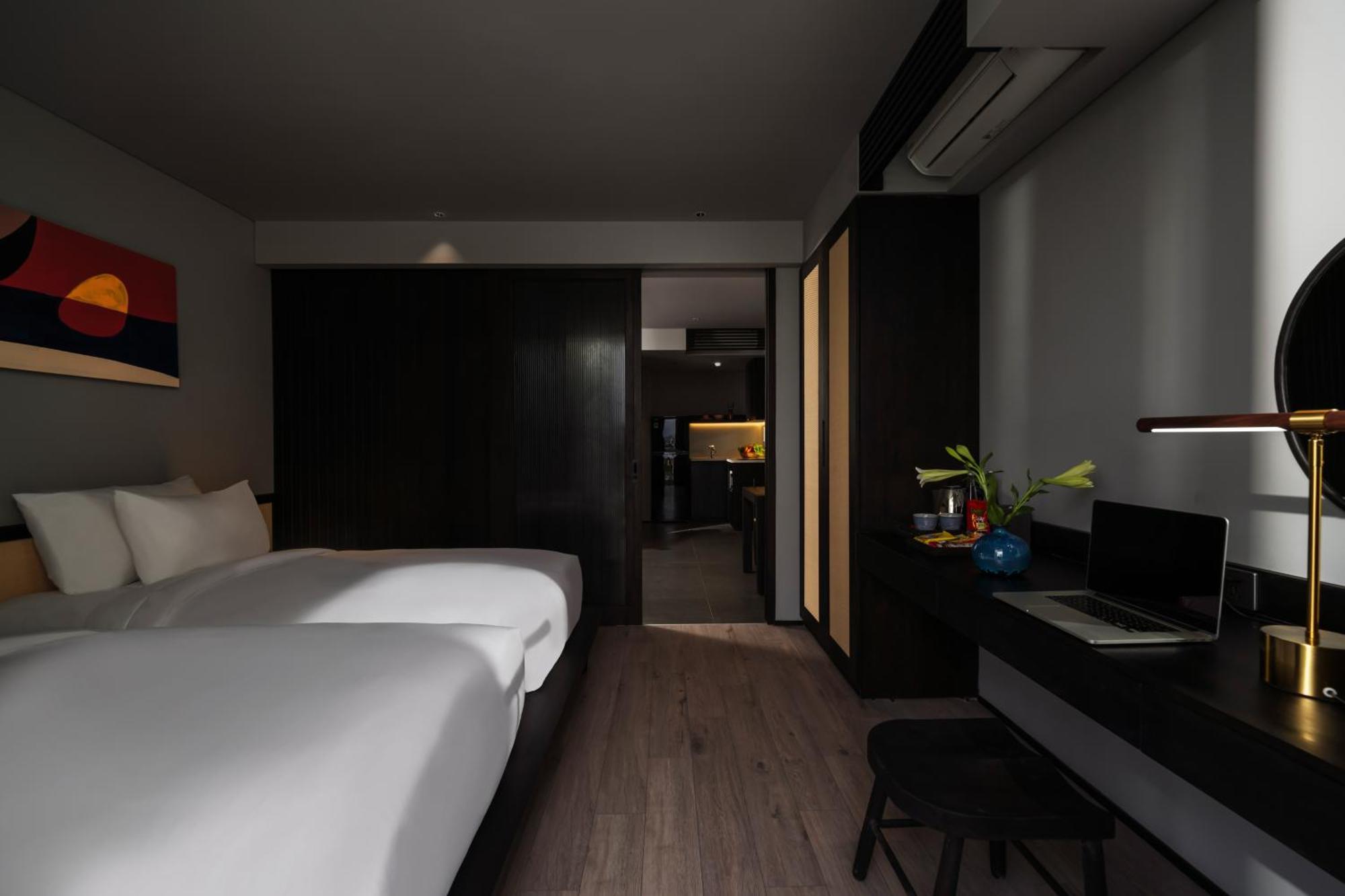 The Hem Hotel And Apartment Da Nang Bagian luar foto