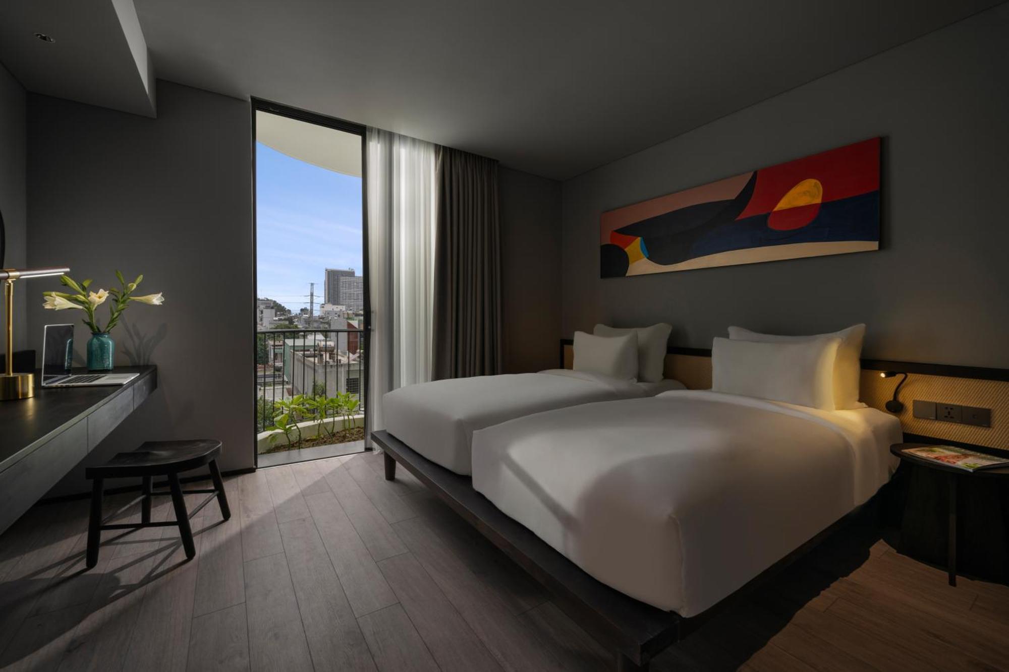 The Hem Hotel And Apartment Da Nang Bagian luar foto