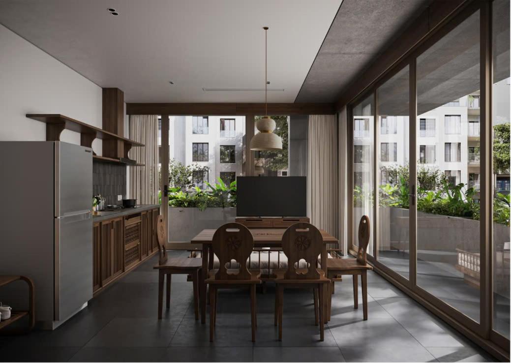 The Hem Hotel And Apartment Da Nang Bagian luar foto