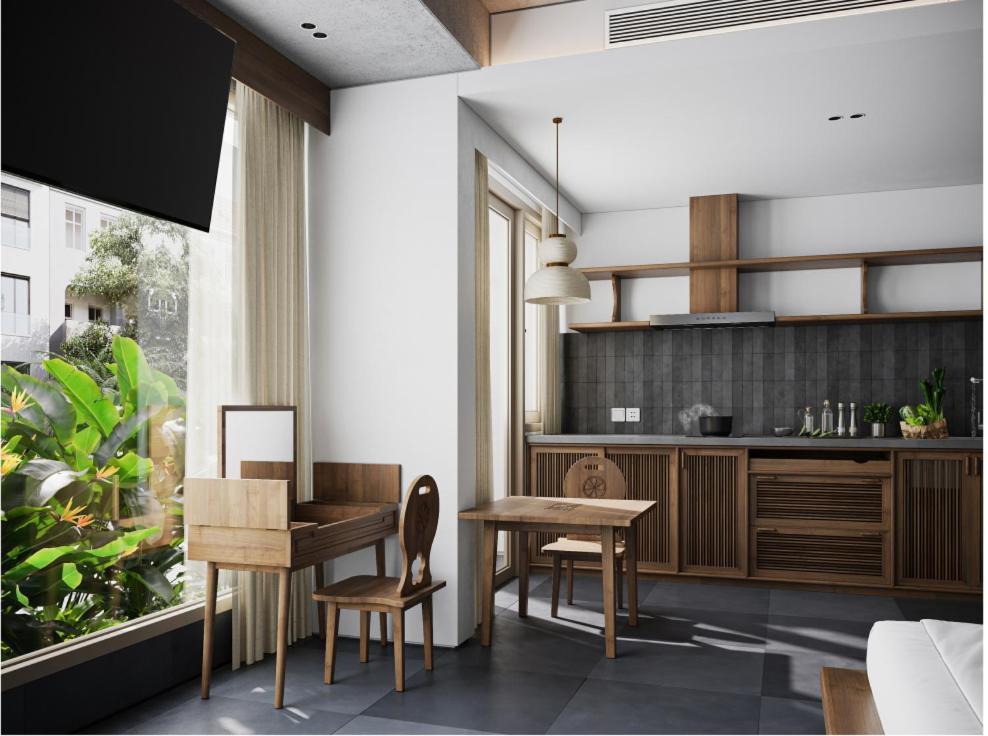The Hem Hotel And Apartment Da Nang Bagian luar foto