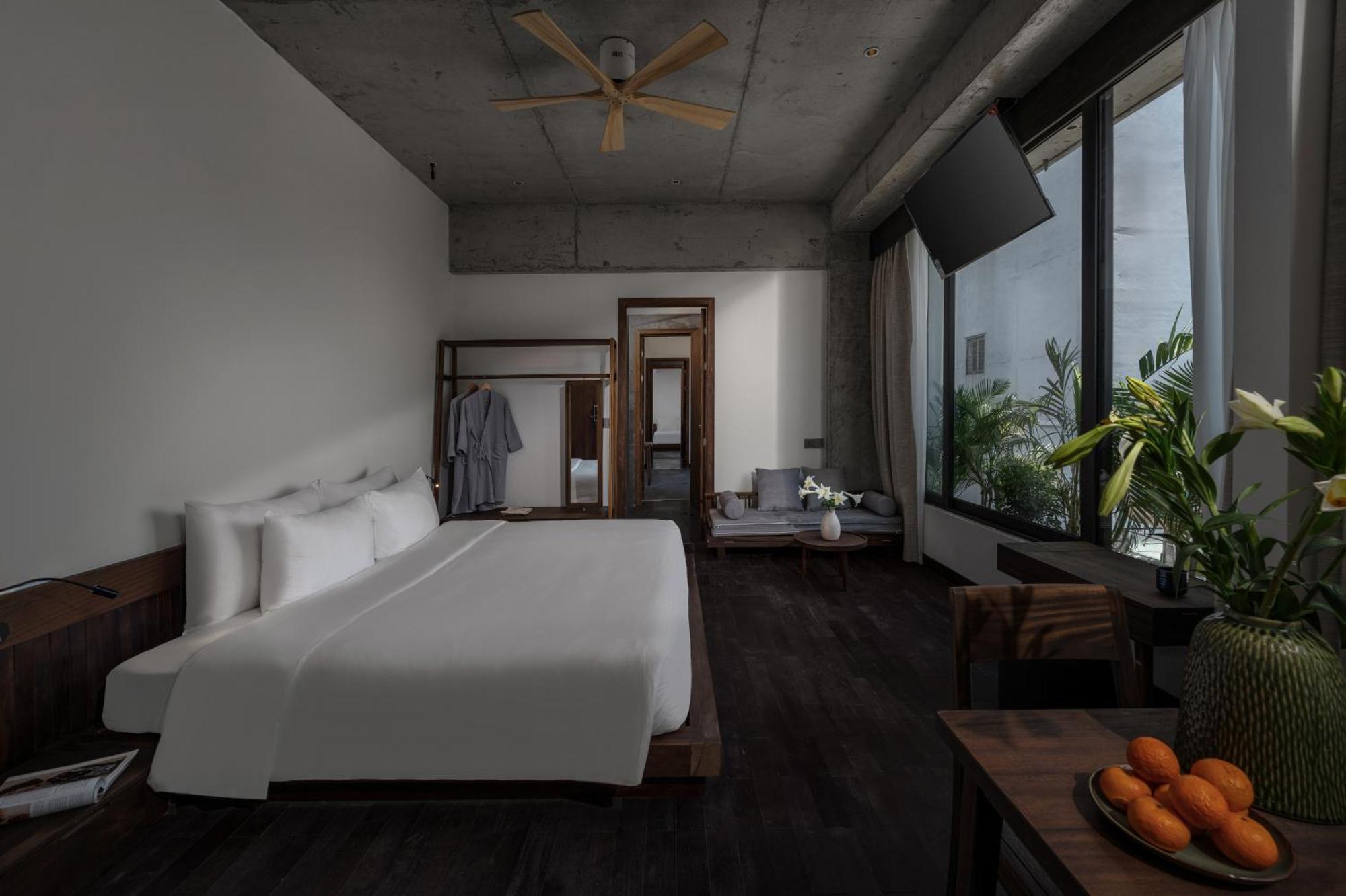 The Hem Hotel And Apartment Da Nang Bagian luar foto