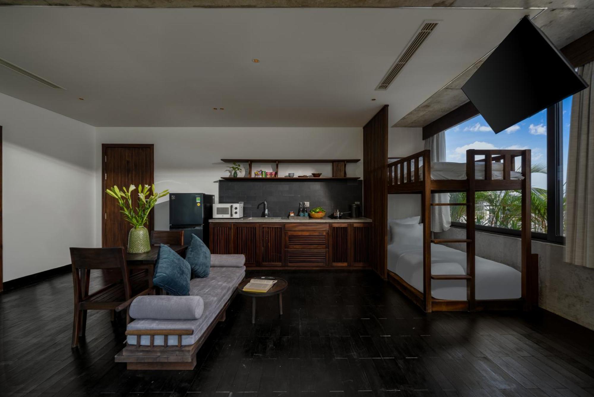 The Hem Hotel And Apartment Da Nang Bagian luar foto
