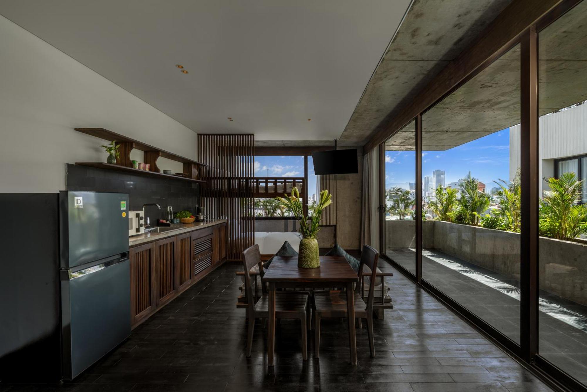 The Hem Hotel And Apartment Da Nang Bagian luar foto