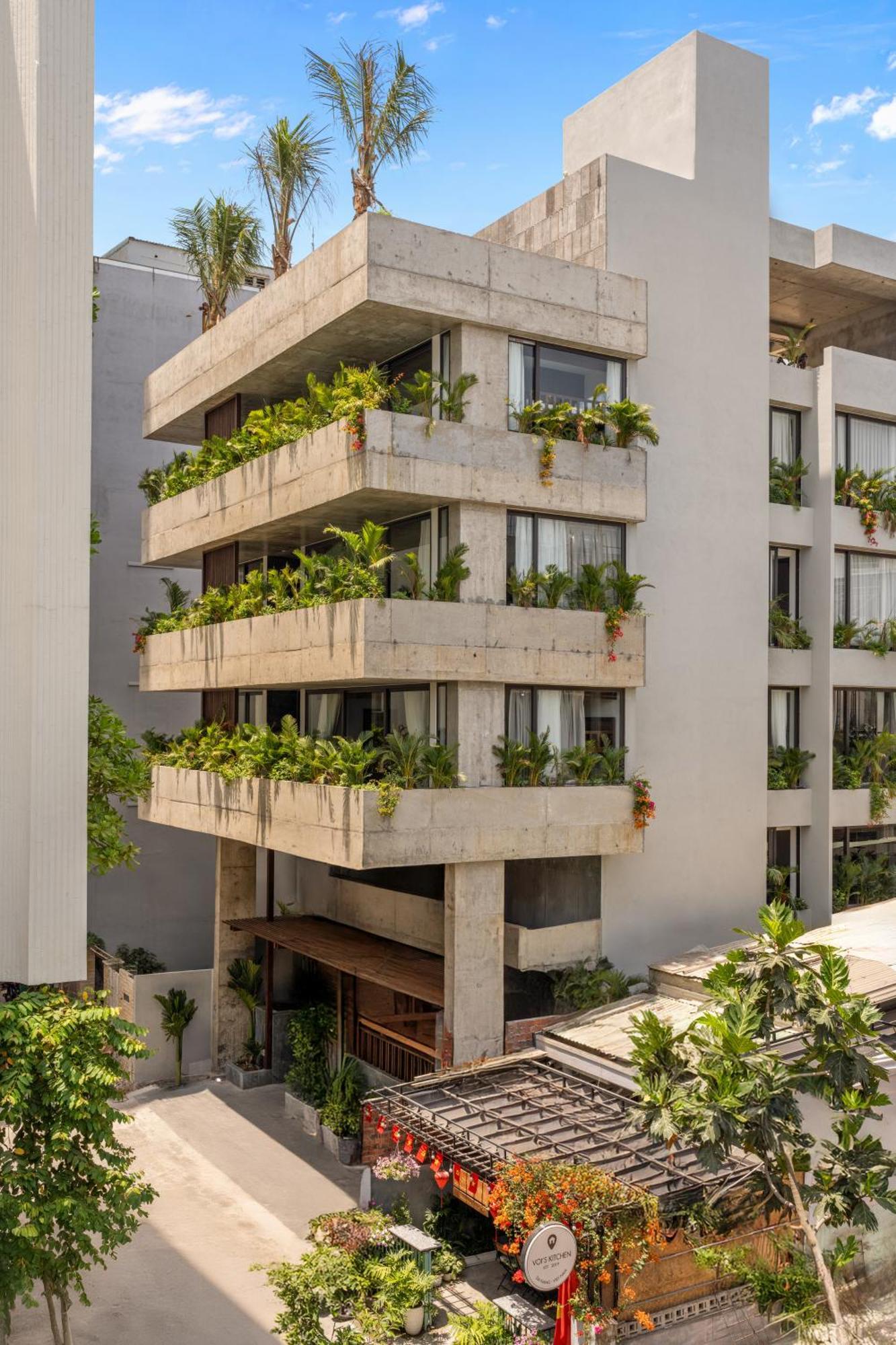 The Hem Hotel And Apartment Da Nang Bagian luar foto