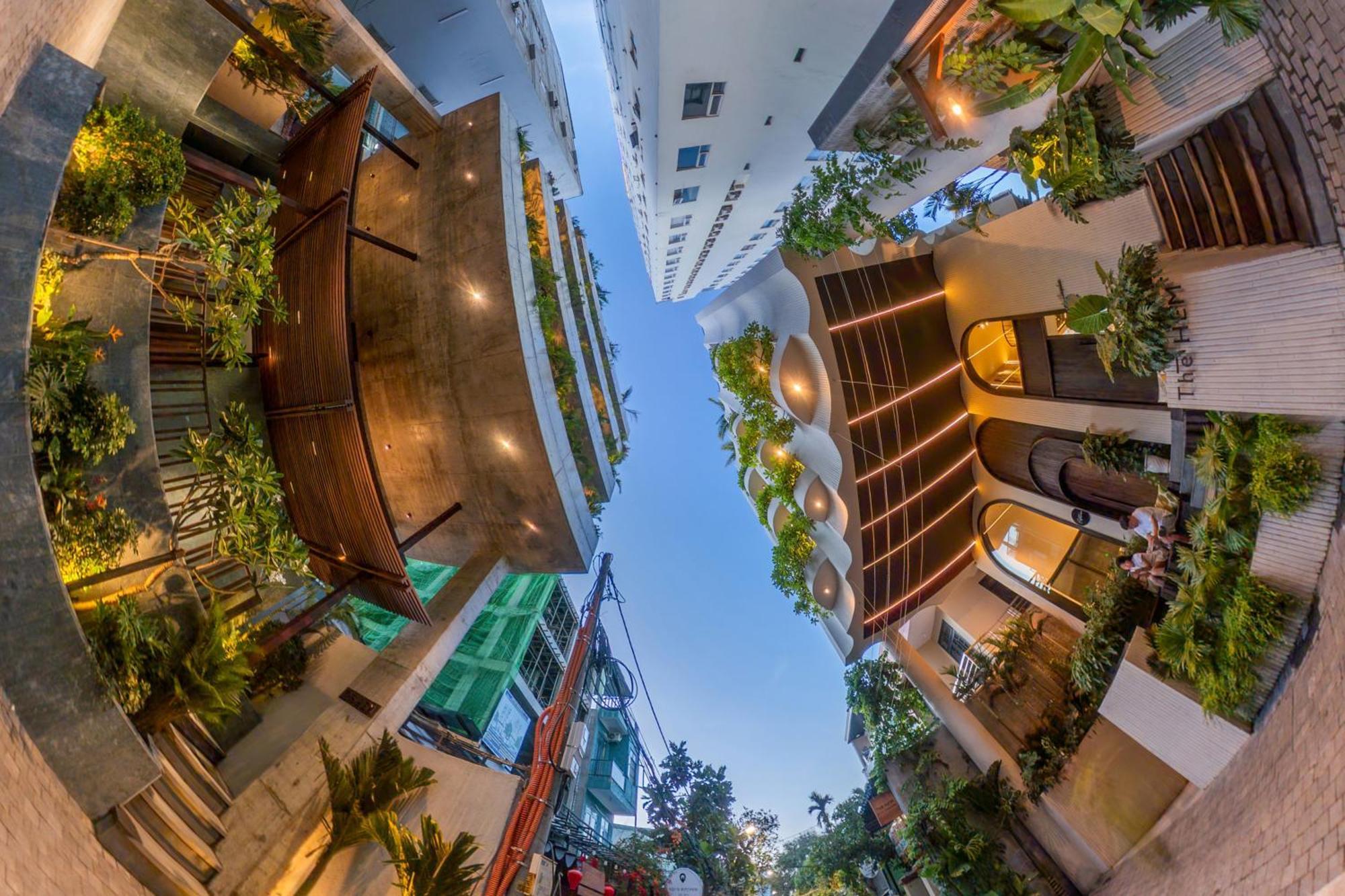 The Hem Hotel And Apartment Da Nang Bagian luar foto