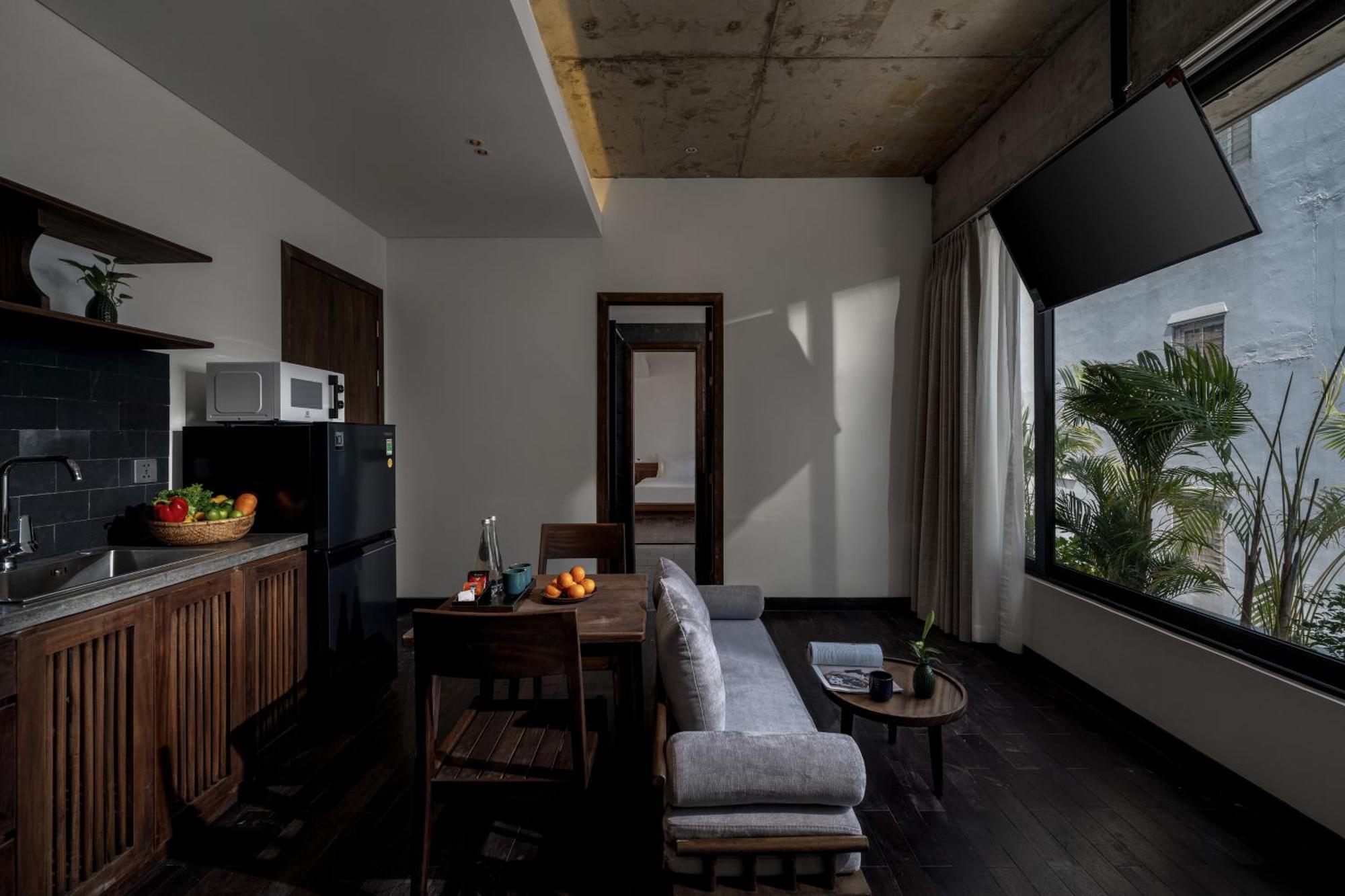 The Hem Hotel And Apartment Da Nang Bagian luar foto